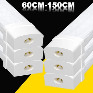 LED Feuchtraumleuchte Wannenleuchte IP65 60/120/150cm Werkstatt Feuchtraumlampe - Bild 1 von 21