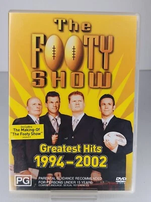 The Footy Show - Greatest Hits 1994-2002 DVD Paul Vautin Peter Sterling Matthew - Image 1 of 2