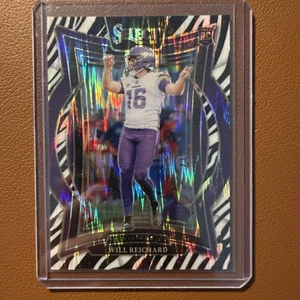 2024 Panini Select #21 Will Reichard Zebra Prizm - Picture 1 of 2