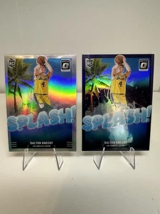 2024-25 Donruss Optic Basketball Dalton Knecht Splash-Holo-Purple-Prizm Rookie - Picture 1 of 2