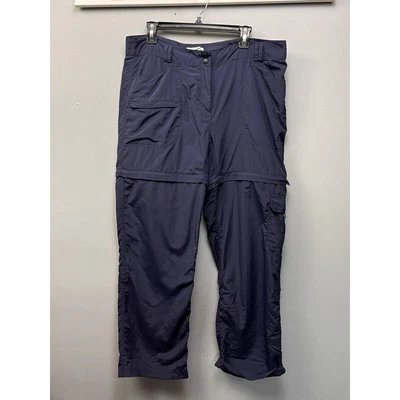 Magellan Outdoors Convertible pants Womens size 14 Blue pockets Nylon - Image 1 of 4