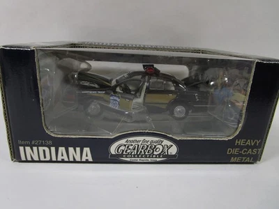 Gearbox 2000 Ford Crown Victoria Diecast 1:43 Scale Indiana State Police - Image 1 of 4
