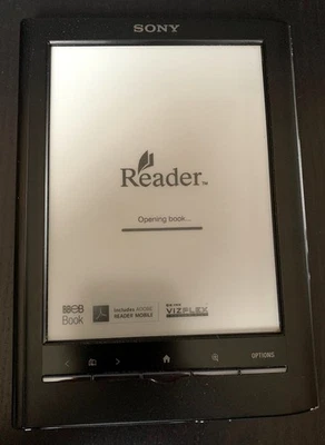 Black Sony PRS-650 Digital Book Reader Good Working Condition With Box & Case - Image 1 of 4