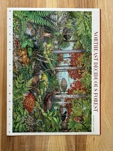 Nature Of America Stamp Sheets: Great Plains, Longleaf Pine, NE Deciduous Forest - Picture 1 of 3