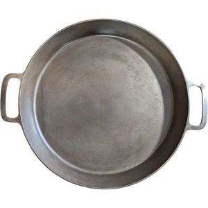 Vintage Griswold Gusseisen Hotel Pfanne #20 reparierter Griff sehr guter Zustand - Bild 1 von 8
