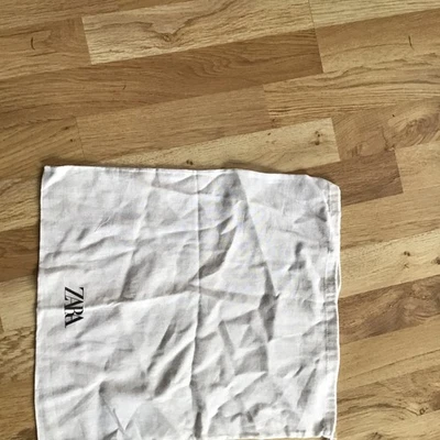 Zara Drawstring Bag White - Image 1 of 2