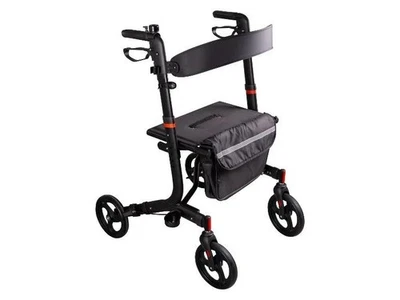 Ridder Assistent Rollator Gehwagen Gehhilfe mit Zubehör 8kg leicht 125kg Alu NEU - Bild 1 von 3