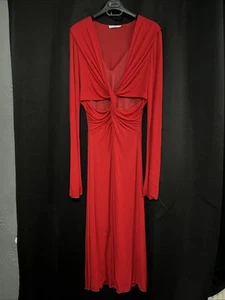 Versace Collection Red Dress Women’s Size 12 Never Worn - Picture 1 of 3