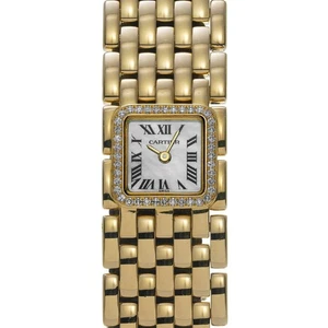 CARTIER Panthere Ruban WG3001T7 White Shell UHR 646589 - Bild 1 von 6