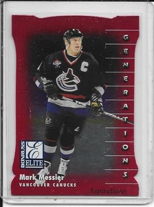 Donruss Elite Mark Messier Aspirations # 127 1997-98 (/750) - Imagen 1 de 2