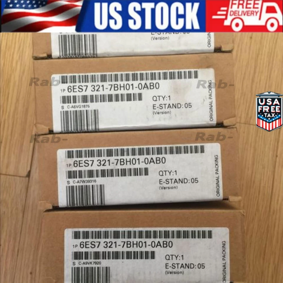 1PCS New Siemens 6ES7321-7BH01-0AB0 6ES7 321-7BH01-0AB0 SM321 Digital Input - Image 1 of 1