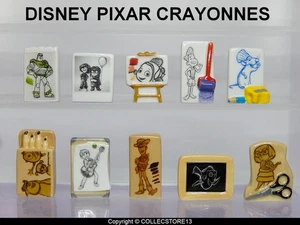 SERIE COMPLETE DE FEVES DISNEY PIXAR CRAYONNES 2026 - Picture 1 of 1