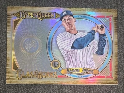 2018 Topps Gypsy Queen AARON JUDGE GlassWorks Box Topper Refractor Yankees ⚾️ - Image 1 of 2