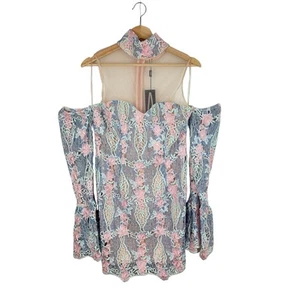 NWT Asilio French Quarter Dress 8 Lace Romantic - Picture 1 of 10