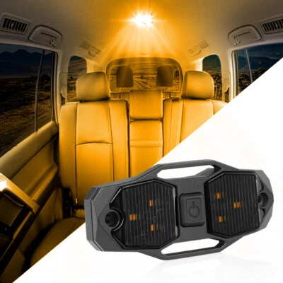 Para Polaris Ranger RZR XPS 1000 UTV Ámbar Universal RollBar Montaje LED Luz Domo Foto 1 de 4