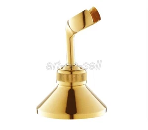 Gold Brass Adjustable Bathroom Moving Shower Hand Head Holder Bracket ash063 - Picture 1 of 5