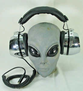 VINTAGE GIGANTIC DYNATRONIC HEADPHONES MODEL MD-300VM JAPAN - Imagen 1 de 10