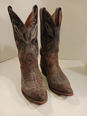 Botas de Vaquero Justin Hechas en EE. UU. para Mujer 6.5 B Riel Doblado Hechas en EE. UU. Foto 1 de 4