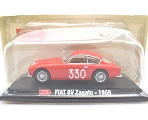 Modellini auto 1000 MIGLIA scala 1:43 FIAT 8V ZAGATO diecast collezione ixo - Foto 1 di 1