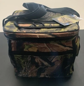 Camouflage Folding Insulated Cooler With Travel With Strap 12" tall - Picture 1 of 7