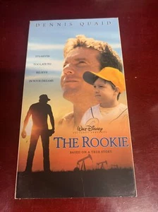 THE ROOKIE (VHS, 2002) DRAMA | DISNEY | DENNIS QUAID | RACHEL GRIFFITHS - Picture 1 of 4