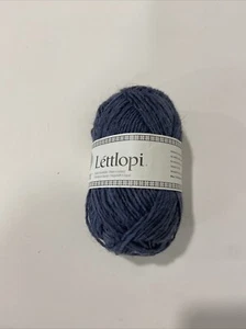 Lettlopi Garn Schur Reine Wolle Hergestellt in Island 1,75 Unzen - Steinblau 9418 - Bild 1 von 4