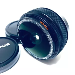 🍙AS IS🍙Olympus OM-System Zuiko Auto Fisheye 16mm f3.5 Lens from Japan - Picture 1 of 17