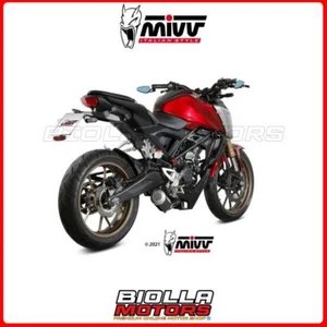 TERMINALE COMPLETO MIVV MK3 HONDA CB 125 R 125 2021-2022 CARBON ORIGINAL H.078.S - Imagen 1 de 5