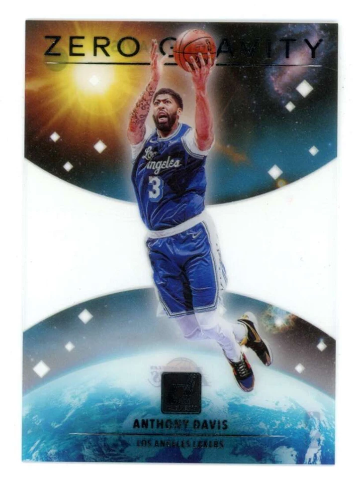 2020-21 Clearly Donruss Anthony Davis Zero Gravity #7 JX4684 - Image 1 of 2