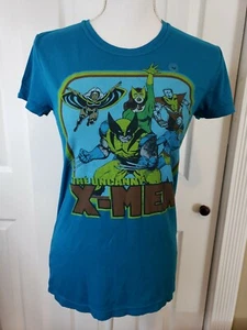 X-Men (Marvel Comics) T-Shirt - The Uncanny X-Men Rainbow Box 70s Team - Picture 1 of 9
