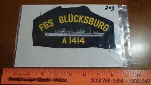 US NAVY FGS GLUKSBURG A 1414 NAVIRE DE BATAILLE VENDEUR COPIES BX SP #203