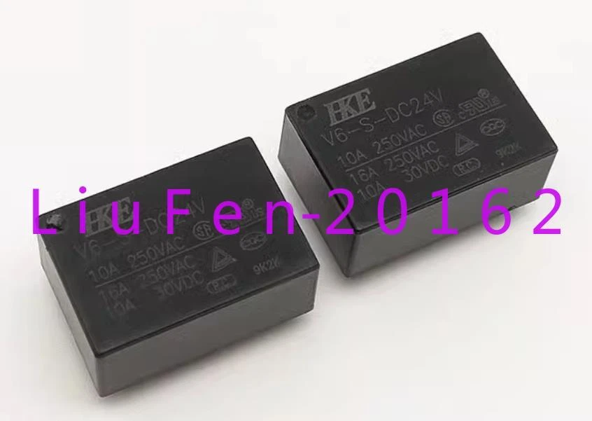 4pcs used V6-S-DC24V Relay 4 pin 16A - Image 1 of 1