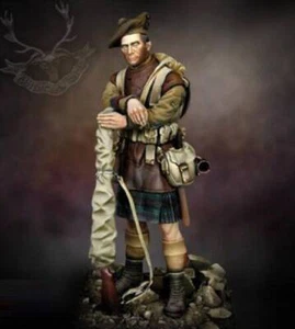 Kit modelo resina 1/24 soldados británicos Highlander escocés Primera Guerra Mundial sin pintar - Imagen 1 de 3