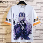 Fate/Grand Order Anime Summer White Casual Short Sleeve Unisex T-Shirt Tops #F22
