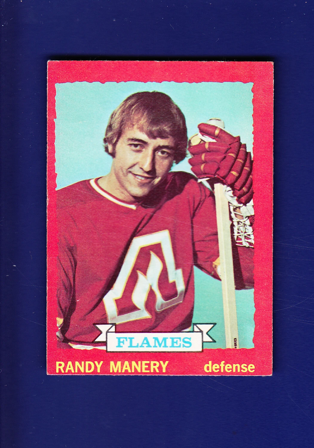 Randy Manery 1973-74 O-PEE-CHEE OPC NHL Hockey #131 (EX) Atlanta Flames