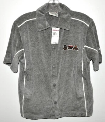 Camisa Platino Fubu Vintage Fat Albert Terciopelo Frente a Presión Para Niños Talla S 8/10 Nueva Con Etiquetas Foto 1 de 3