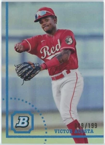 VICTOR ACOSTA 2022 Bowman Heritage Chrome Refractor /199 - Picture 1 of 2