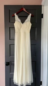 Hitherto Wedding Dress from Anthropologie/BHLDN - Ivory Lace, Size 0 - Picture 1 of 20