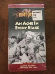 The Three Stooges-An Ache In Every Stake (VHS, 1993, Columbia) Brand New/Sealed! - Bild 1 von 6