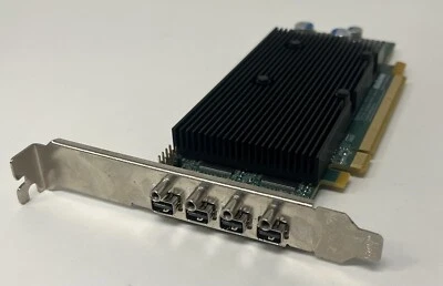 MATROX M9148 1GB PCIE QUAD PORT GRAPHICS CARD M9148-E1024LAF HIGH PROFILE - Image 1 of 4
