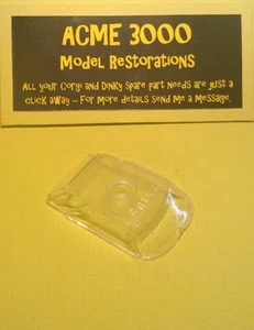 Corgi 245 Buick Riviera Reproduction Repro - Clear Plastic Window Unit - Picture 1 of 1