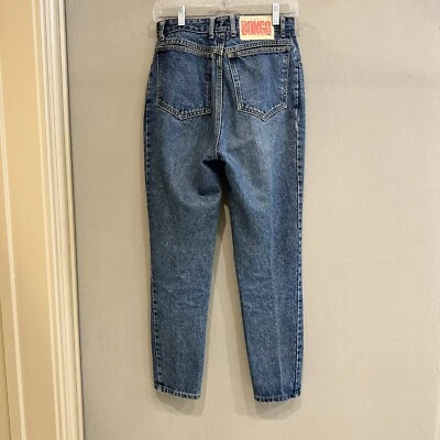 Vintage Bongo Jeans Exposed Button Fly Acid Wash Stone Wash 9 / 26 Inch Waist - Image 1 of 4