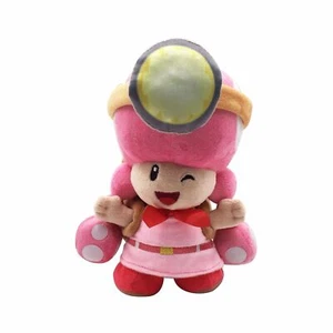 "Toadette en Captain Toad Treasure Tracker Super Mario Bros juguete de peluche de 8" - Imagen 1 de 4