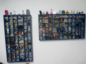 2 Holzsetzkasten mit Parfum á 100 Miniaturen ca. 35 Jahre alt - Picture 1 of 12