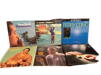 Lot 6x Perry Como LPs-It’s ￼ Impossible-swings-no Other Love-songs I Love-dream - Image 1 of 4