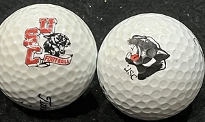 2 USC Football Logo Golf Balls Upper St Clair Panthers PA High School - Picture 1 of 14