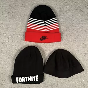 Fortnite Beanie Caps One Size fits all Multiple Colors LOT of 3 each caps - Picture 1 of 5