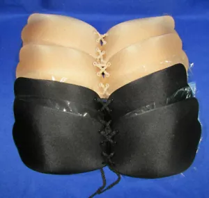 Thinksea 4pck Sticky Bra Backless Self Adhesive Invisible Push-up Reusable A-Bsz - Picture 1 of 12