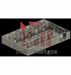 Large room - detention cell block | Legion Space Hulk Imperial Assault - Picture 1 of 4