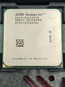 CPU de escritorio AMD Sempron 64 3400+ SDD3400/SDA3400 1,8 GHz SOCKET AM2 - Imagen 1 de 3